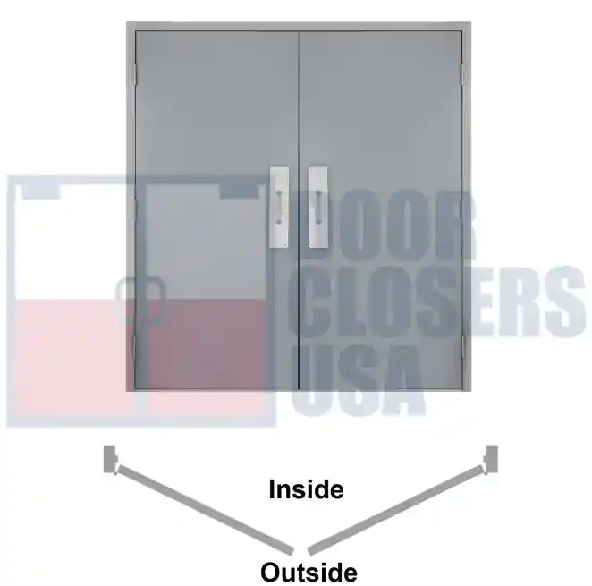 Both Active With Push Plates & Pull Handle Plates