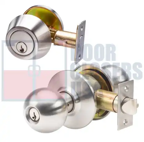 Knob with Deadbolt