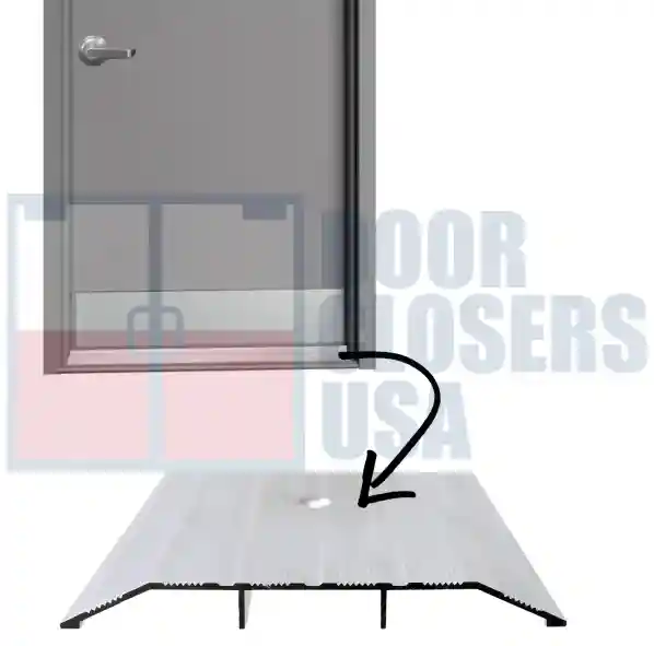 ADA Compliant Double Door Threshold