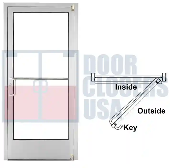 Right Hand Reverse<br> (Hinges On Right, Door Swings Out)