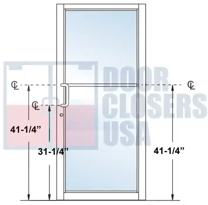 41-1/4 in., B:31-1/4 in., C:41-1/4 in.