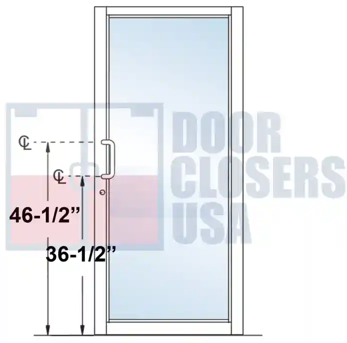 46-1/2 in., B:36-1/2 in.