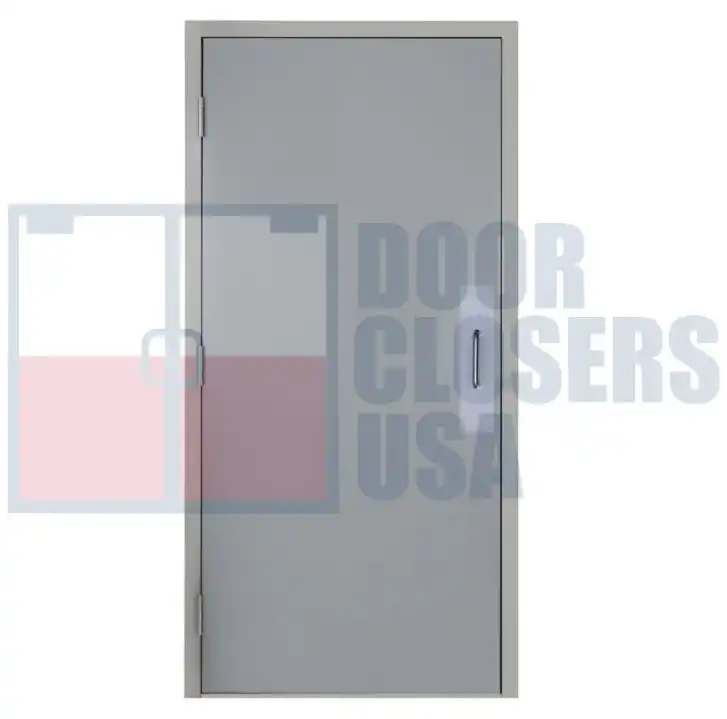 High+Traffic+Single+Steel+Doors+With+Push+Pull+Hardware