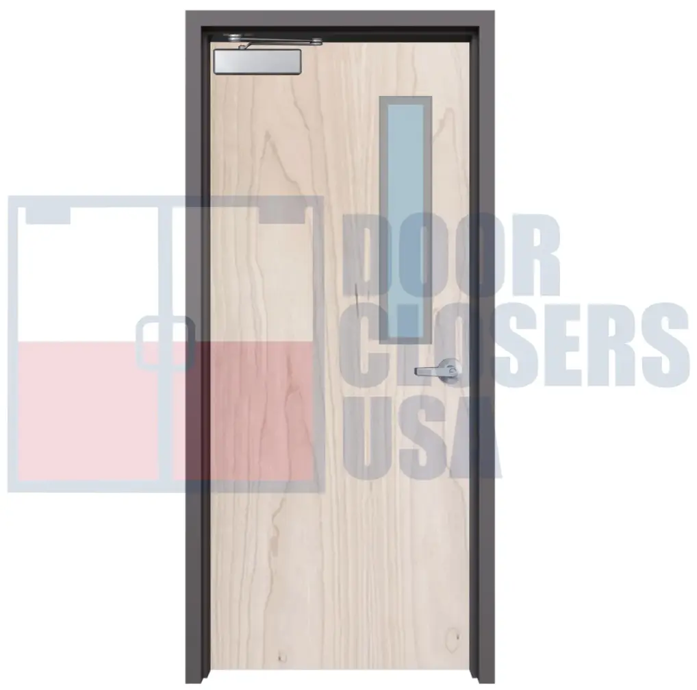 5" x 35"<br> 3" x 33" Visible Glass Placement meets ADA Guidelines